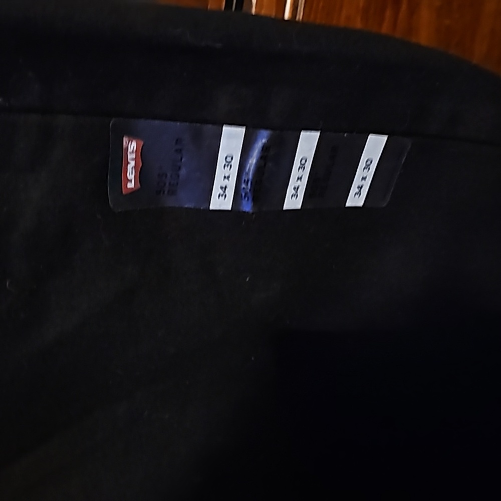 !!.                   Mens 34X30 Black Jeans - Picture 2 of 3